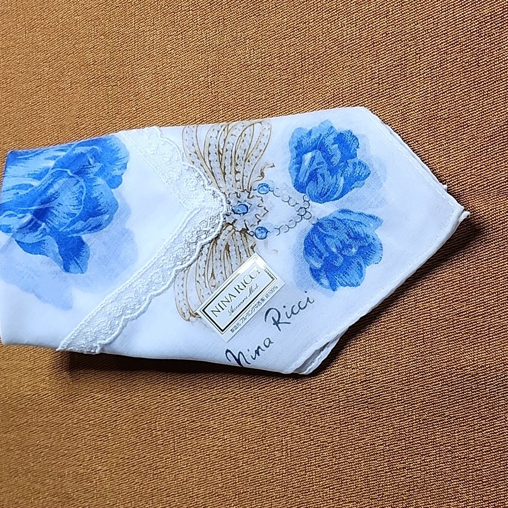 Nina Ricci Handkerchief Cotton Brandnew